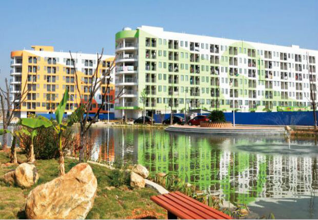 江西泛美中等專業學校校園風景